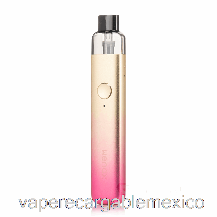 Vape Recargable Geek Vape Wenax K1 16w Sistema Pod Dorado Rosa
